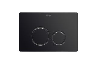 Кнопка смыва Boheme 649-SGM оружейная сталь